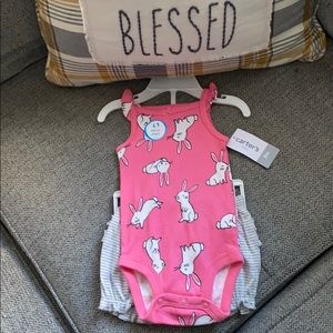 NWT Carter’s adorable 🐰 2 piece set 3 months